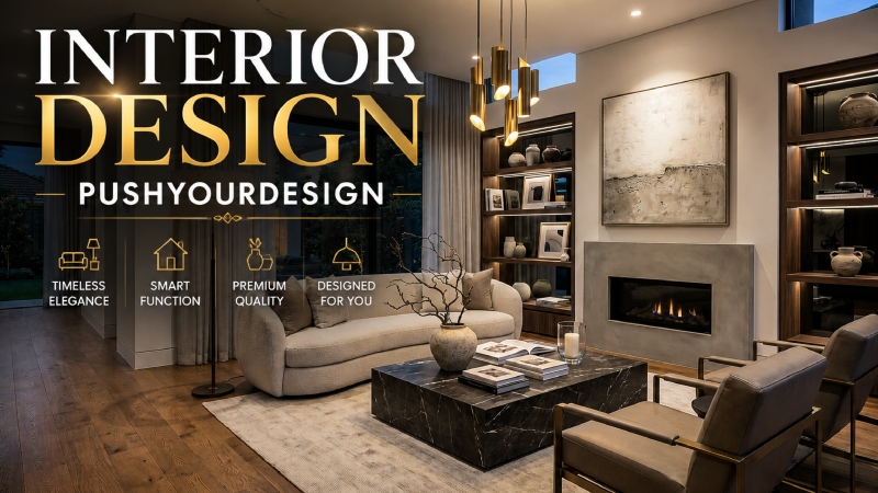 Interior Design PushYourDesign: The Bold New Blueprint of Modern Luxury Living